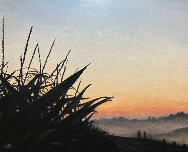 Early Rise, Oil on Canvas by Dallas Ebersviller