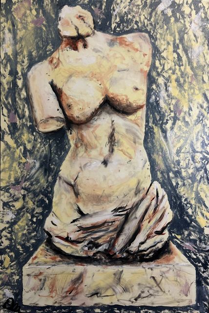 Natural Beauty, Oil on Canvas by Dallas Ebersviller